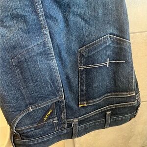Ariat Men's Slim Straight Jeans - Dark Blue